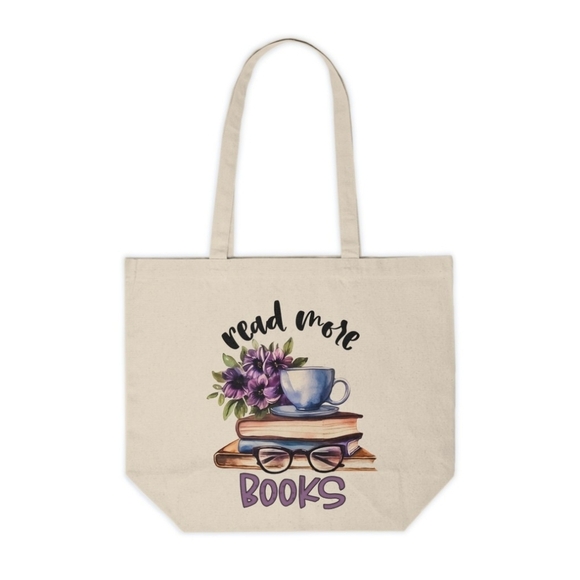 Read More Books Custom Tote Bag - Picture 1 of 2